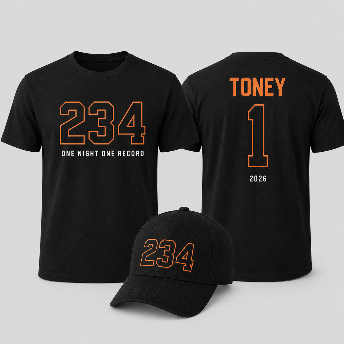 Malachi Toney One Night One Record 234 Yards Miami 2026 T-Shirt