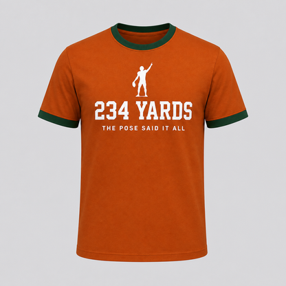 Malachi Toney 234 Yards The Pose Said It All Miami 2026 T-Shirt