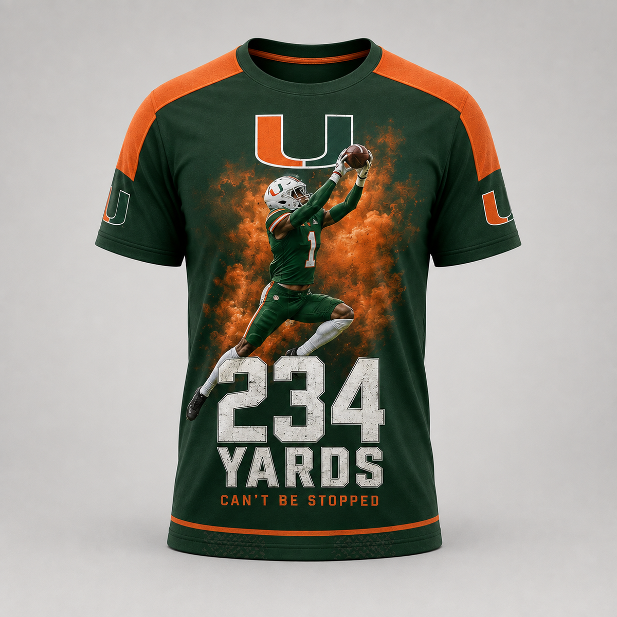 Malachi Toney Can't Be Stopped 234 Yards Miami Hurricanes T-Shirt