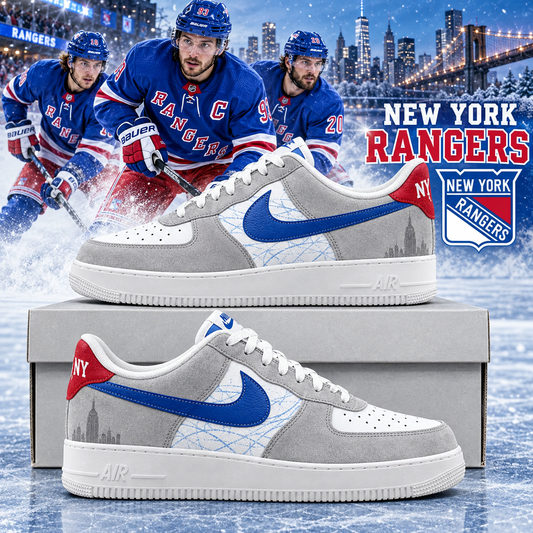 New York Rangers 2026 Limited Edition Air Force One Sneakers