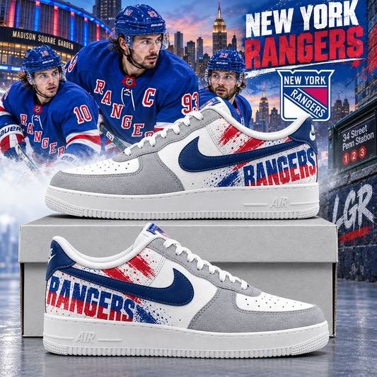 New York Rangers 2026 Limited Edition Air Force One Sneakers