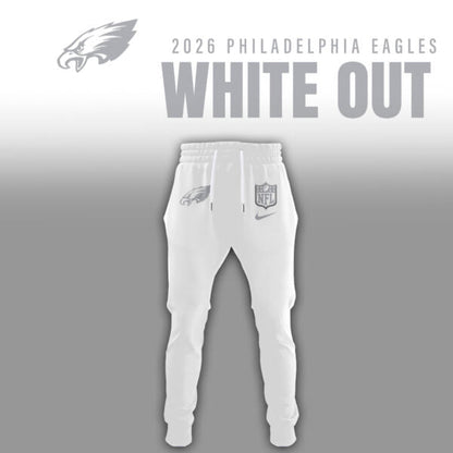 Philadelphia Eagles 2026 White Out Limited Edition Hoodie