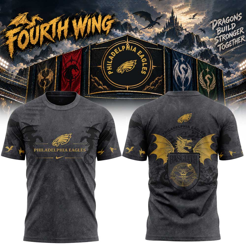 .                                    P Eagles x Fourth Wings Night 2026 Limited Edition Shirt V2