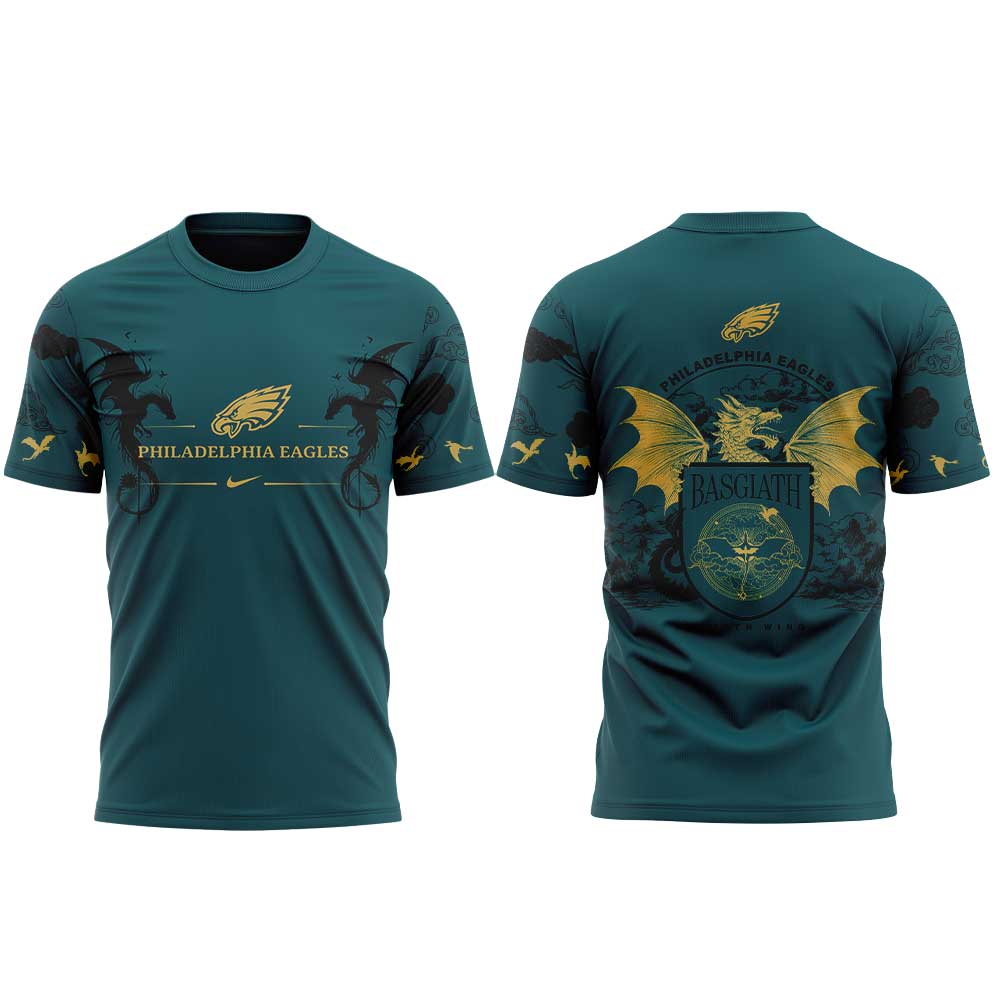 .                                    P Eagles x Fourth Wings Night 2026 Limited Edition Shirt