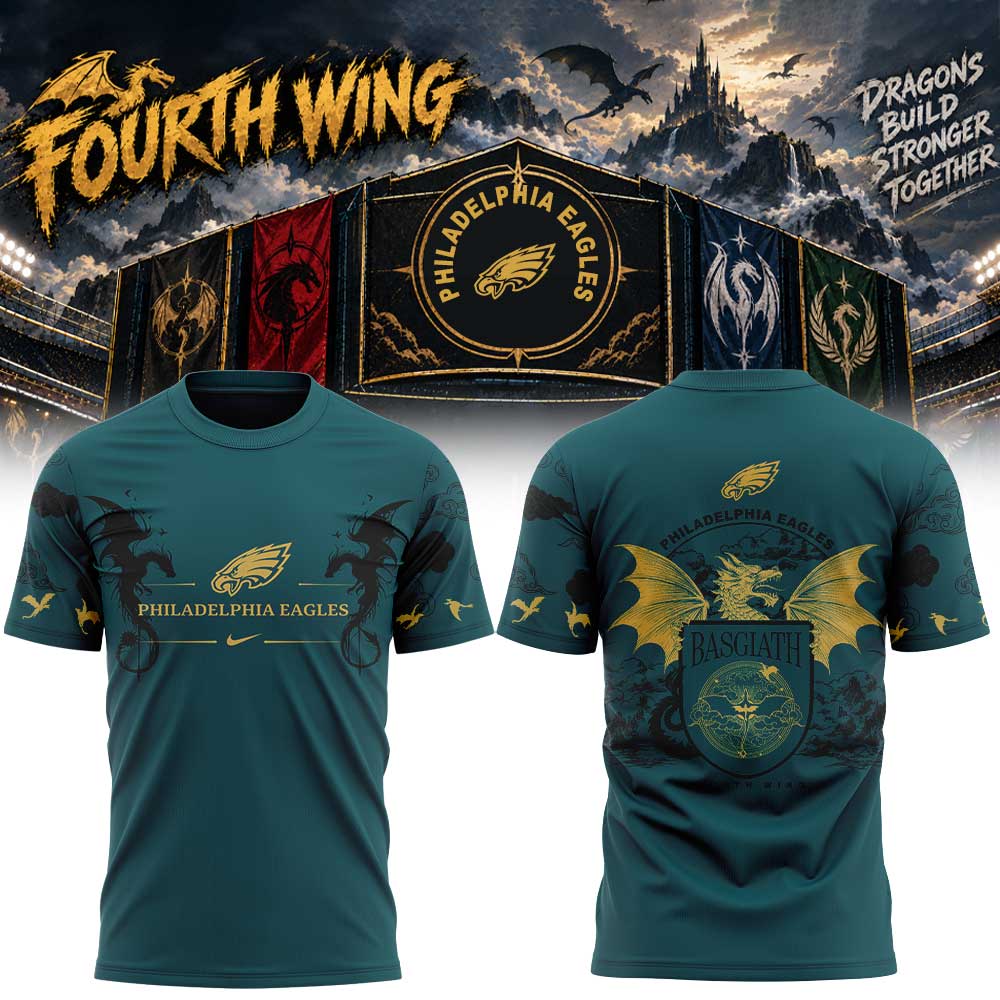 .                                    P Eagles x Fourth Wings Night 2026 Limited Edition Shirt