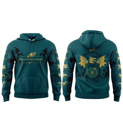 .                                    P Eagles x Fourth Wings Night 2026 Limited Edition Hoodie