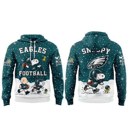 .                                       P Eagles x Snoopy/Peanuts Limited Hoodie