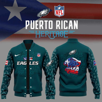 P.Eagles Puerto Rican Heritage Jacket