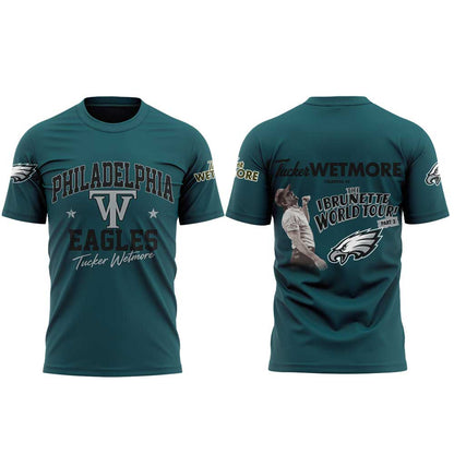 .                                  P Eagles x Tucker Wetmore The Brunette World Tour Exclusive Limited Shirt