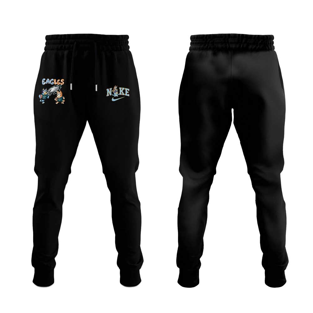 .                          P Eagles x Bluey and Bingo Hoodie