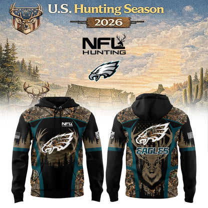 .                                    P Eagles Hunting Limited Edition 2026 Hoodie