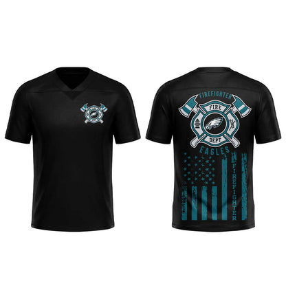 .                                     P Eagles x Firefighter Appreciation 2026 Football Jersey