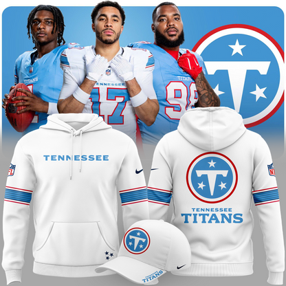 2026 Exclusive Hoodie new logo Tennessee Titans For Fans!